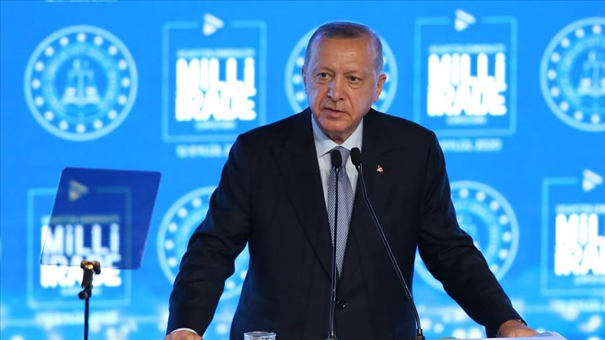 Erdoğan: ‘Biz bu dünyada milletin gücünün üzerinde bir güç görmedik’