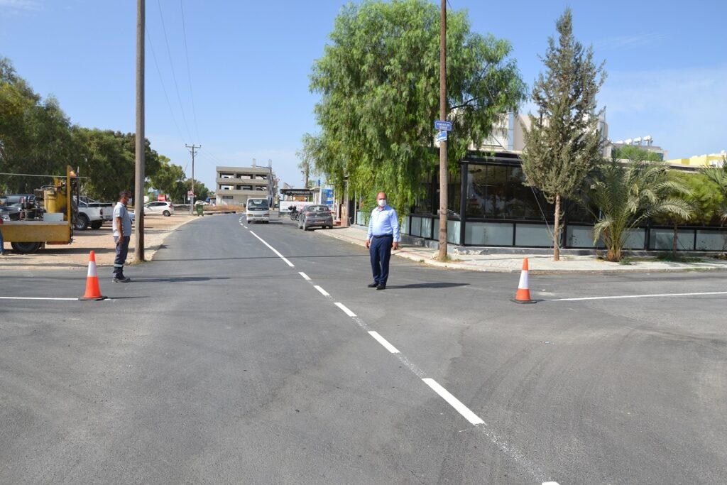 Değirmenlik sınırlarındaki bozuk yollar yenileniyor
