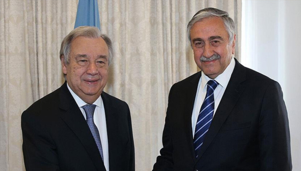 Guterres’ten Akıncı’ya mektup: “Emsalsiz ilerlemeyi̇ takdir ediyorum”
