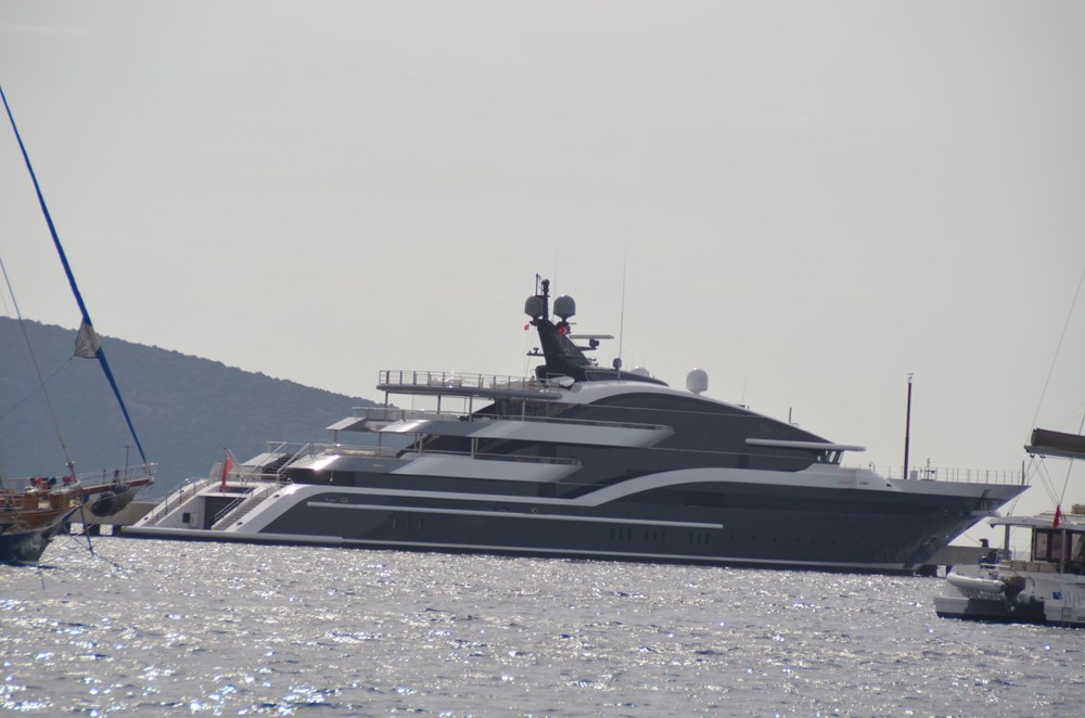 Bodrum’da lüks yata 450 bin TL’lik akaryakıt ikmali