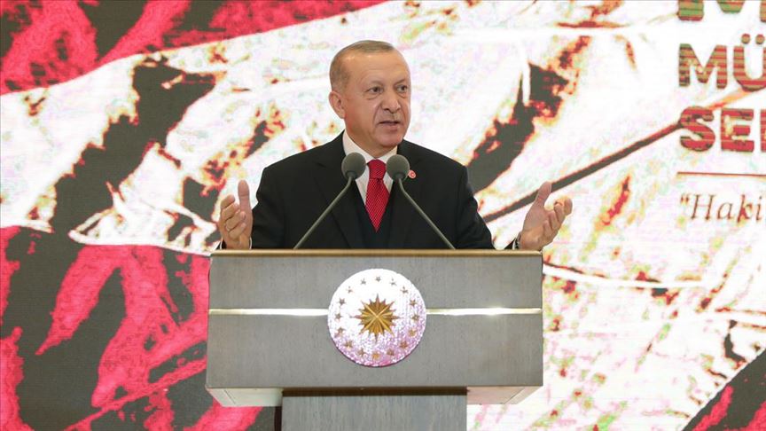 Erdoğan: “En büyük gücümüz tarihi mirasımız”