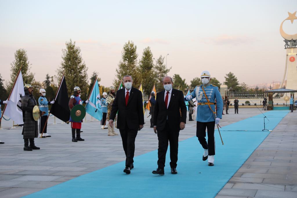 Tatar, Erdoğan ile bir araya geldi (Videolu)