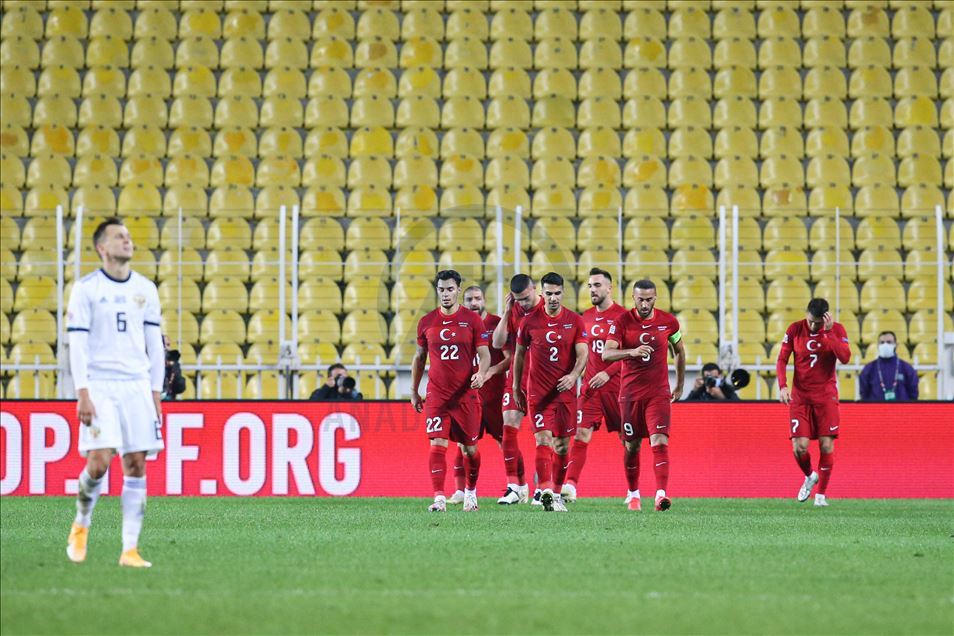 Türkiye, UEFA Uluslar Ligi’ndeki beşinci maçında Rusya karşısında kazandı