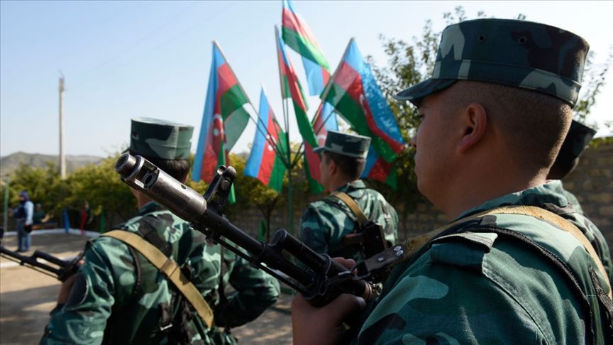 Azerbaycan ordusu 27 yıldır işgal altında bulunan Ağdam’a girdi