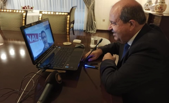 Cumhurbaşkanı Tatar, Azerbaycan TV 5 Haber kanalına konuştu