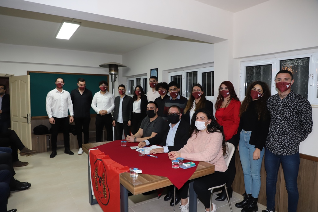 CTP Gençlik Örgütü Mağusa İlçe Başkanlı Hasan Can Sermet