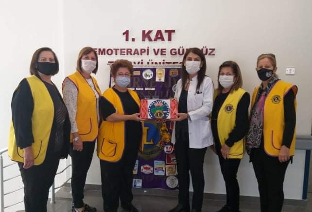 Girne Lions Kulubü’nden anlamlı bağış