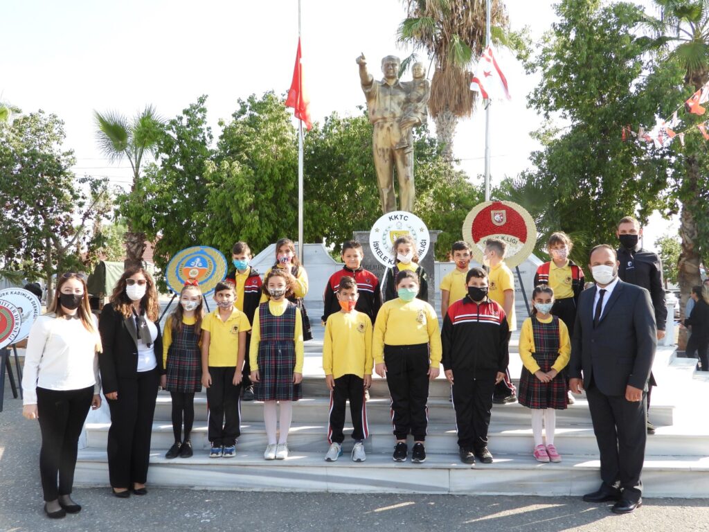 Ulu Önder Atatürk İskele’de anıldı