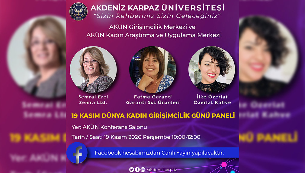 ‘Kadın Girişimci Günü Paneli’nde üç kadın girişimci deneyimlerini aktaracak