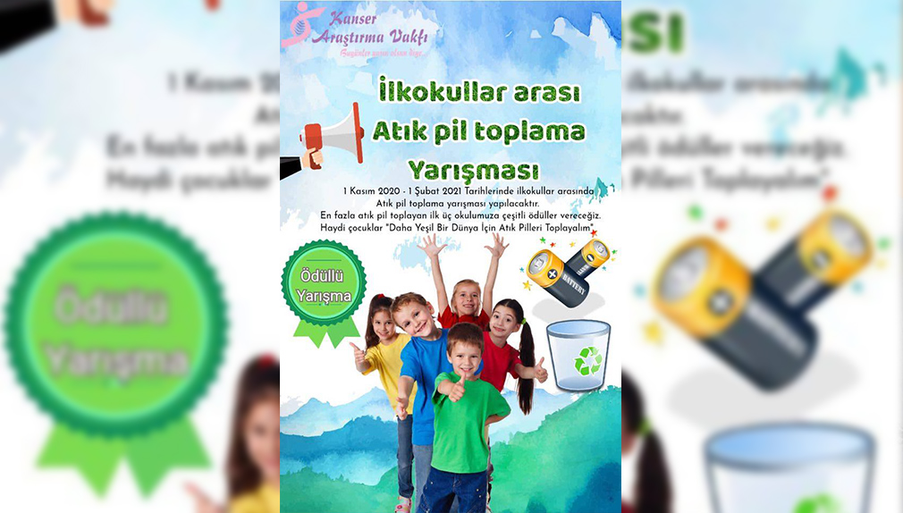 ‘İlkokular Arası Atık Pil Toplama Yarışması’