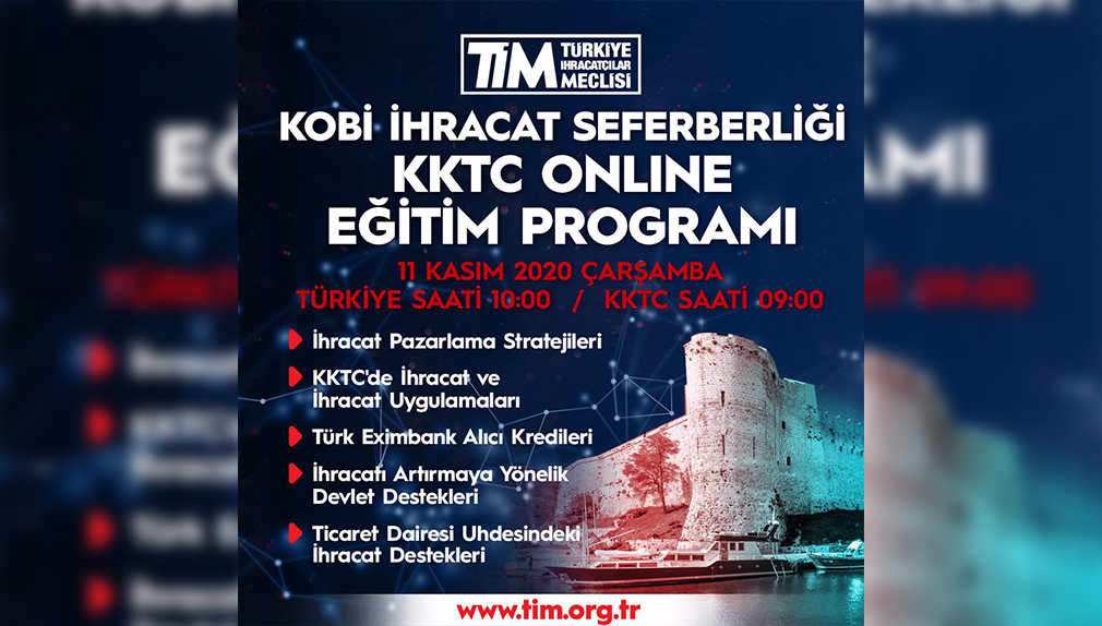 ‘KOBİ İhracat Seferberliği Eğitimi’ herkese açık yapılıyor