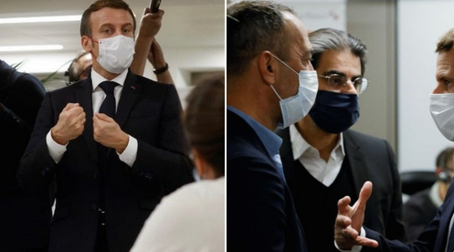 Macron’dan Ermeni Derneği’ne destek ziyareti