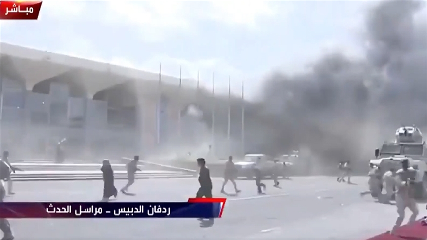 Aden Havalimanı’nda art arda patlamalar: 13 ölü, 65 yaralı