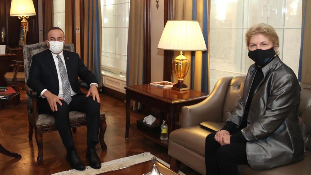 Çavuşoğlu, Lute ile bir araya geldi