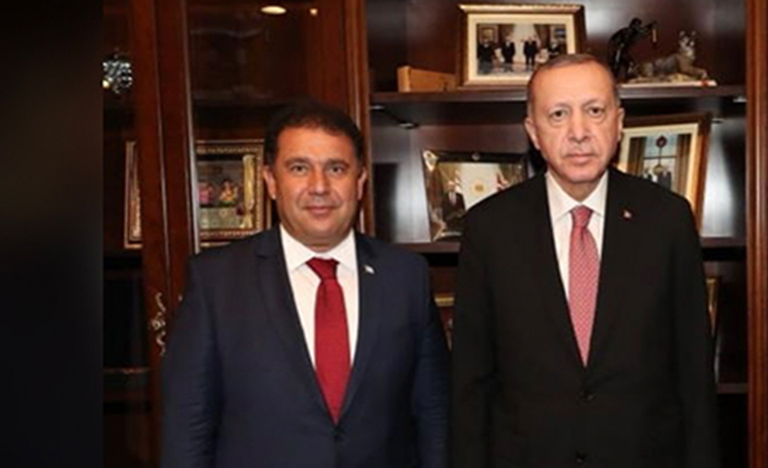 Erdoğan Saner’i kabul etti