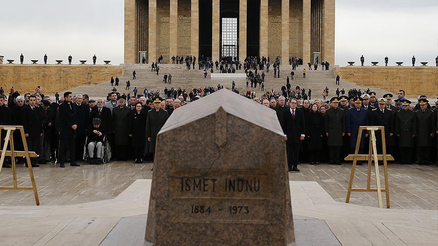 İsmet İnönü, vefatının 47’nci yılında mezarı başında anıldı