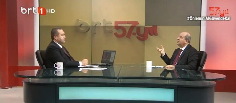 Cumhurbaşkanı Tatar BRT’yi ziyaret etti