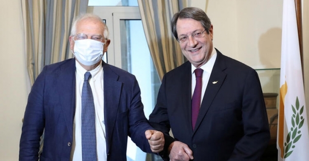 Anastasiadis, Borrell ile telefonda görüştü
