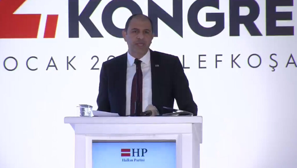 Özersay yeniden HP Başkanı