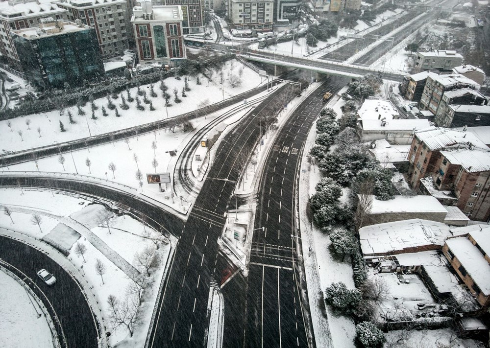 İstanbul ‘kar’a kavuştu