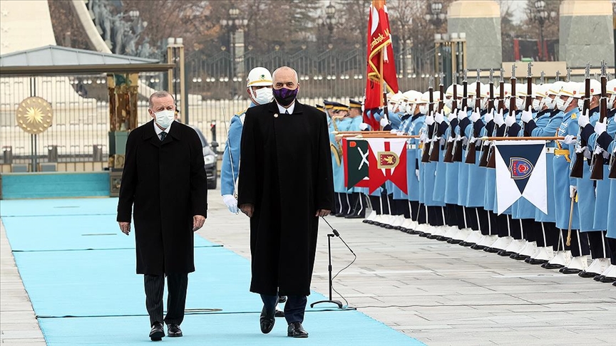 Arnavutluk Başbakanı Rama Ankara’da