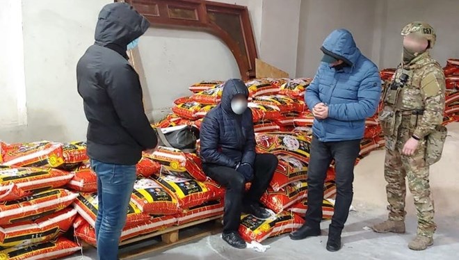 Ukrayna tarihinin en büyük uyuşturucu operasyonu