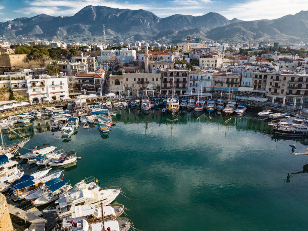 Girne Antik Limanı’nın silueti restore ediliyor