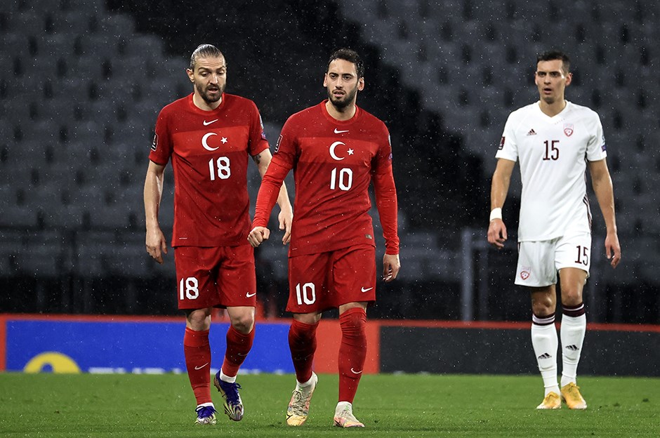 2022 FIFA Dünya Kupası Elemelerinde Türkiye, Letonya ile 3-3 berabere kaldı