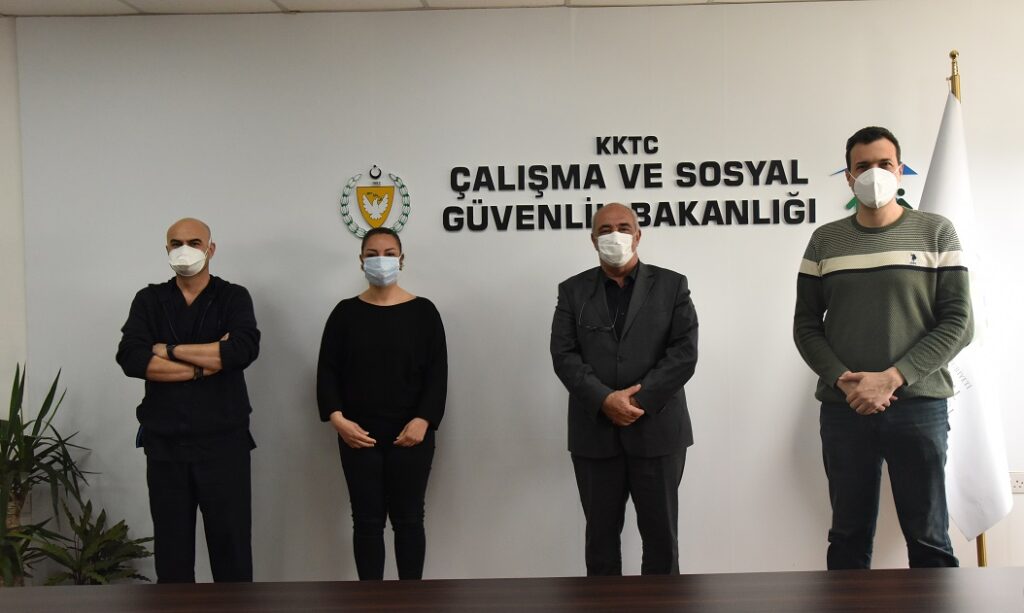 Çağman, Tıp-İş temsilcileriyle görüştü