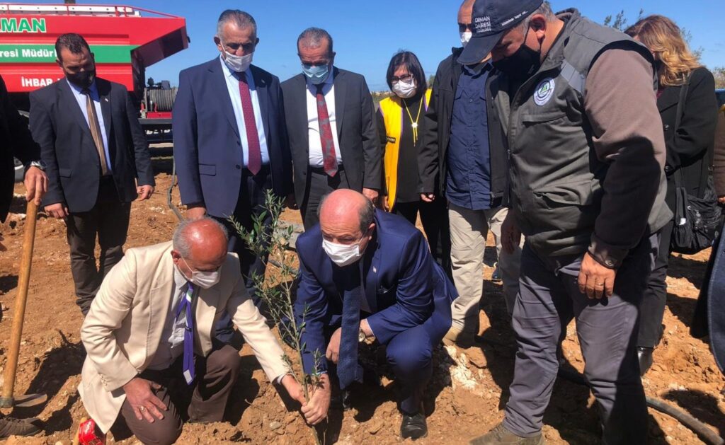 Kalkanlı’da fidan dikme etkinliği düzenlendi