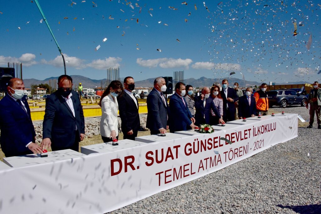 Dr. Suat Günsel Devlet İlkokulu’nun temeli atıldı