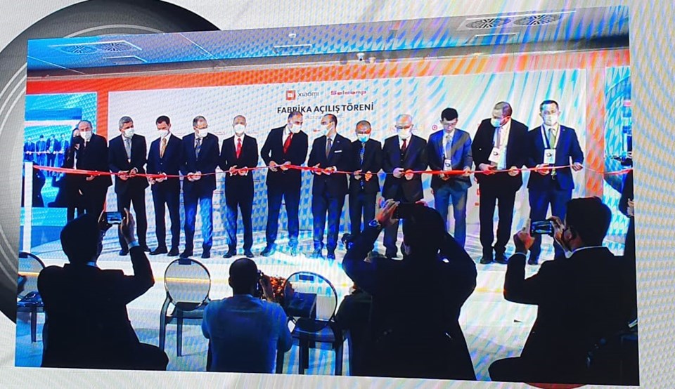Xiaomi’nin Türkiye fabrikası açıldı