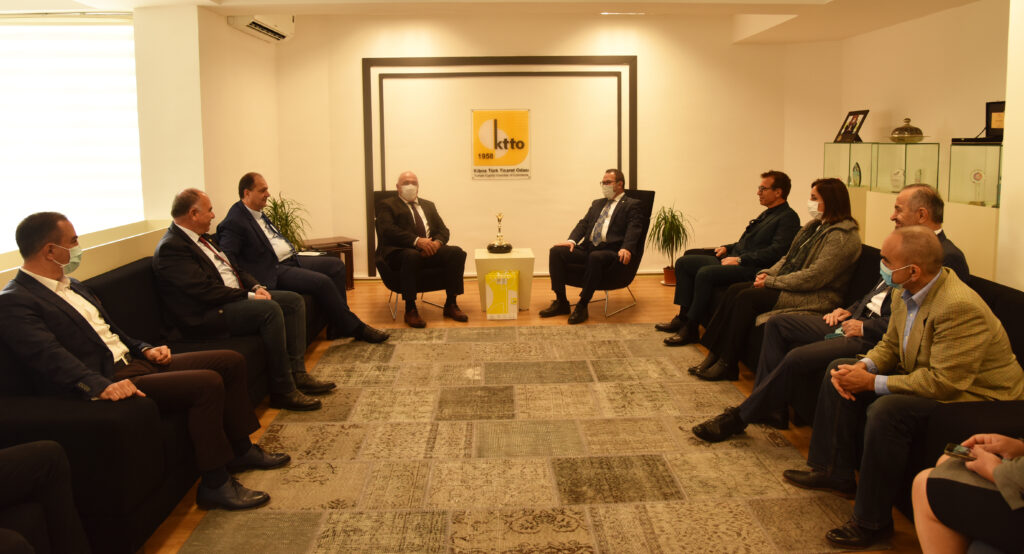 Çalışma Bakanı Çağman’dan Ticaret Odası’na teşekkür ziyareti