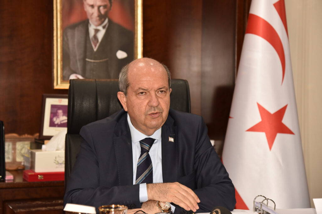 Tatar: “Egemen eşit iki ayrı devlet önerimizden geri adım atacak değiliz”