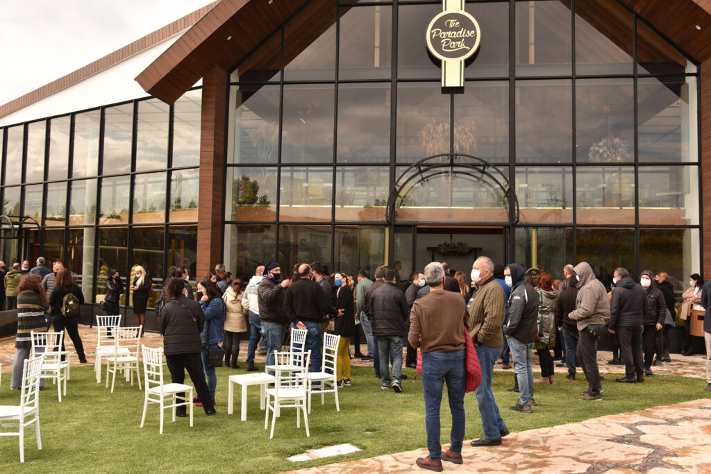 Sahada olan basın mensuplarına 2. Doz kovid-19 aşıları yapılıyor