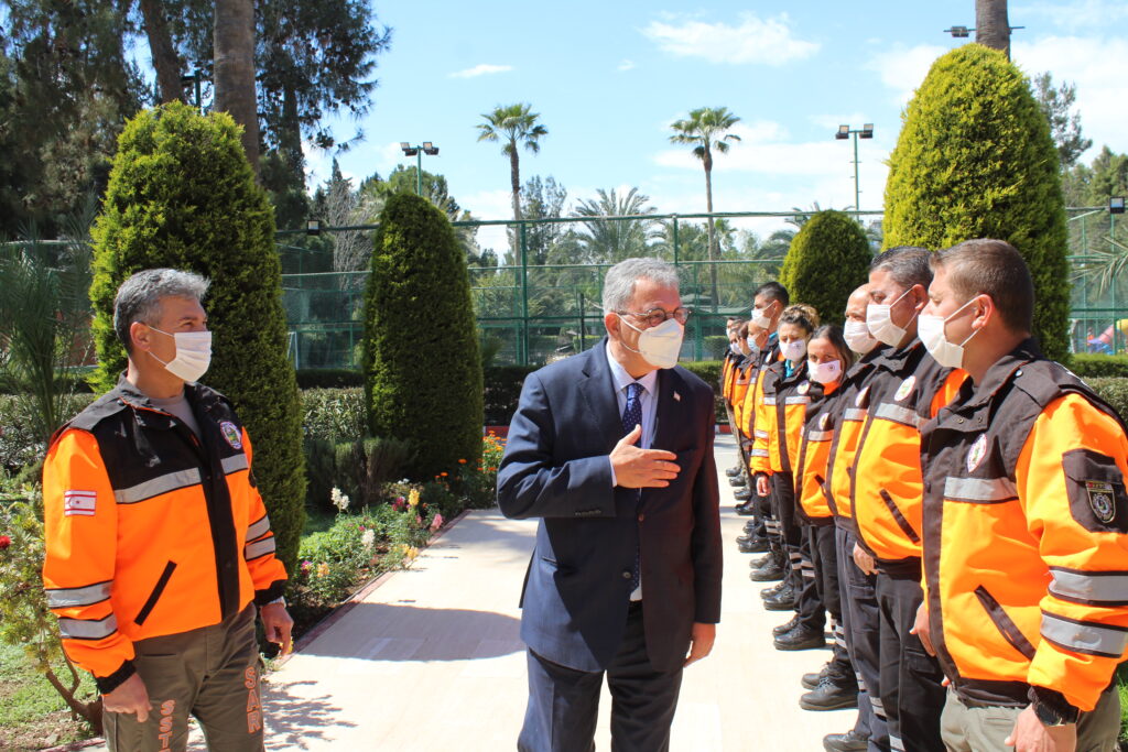 Bakan Evren, Sivil Savunma Teşkilat Başkanlığı’nı ziyaret etti