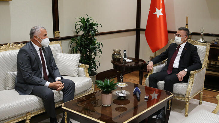 Oktay, Amcaoğlu’nu kabul etti