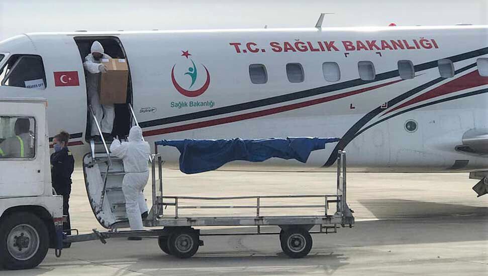 Türkiye’den 20 bin doz aşı daha geldi