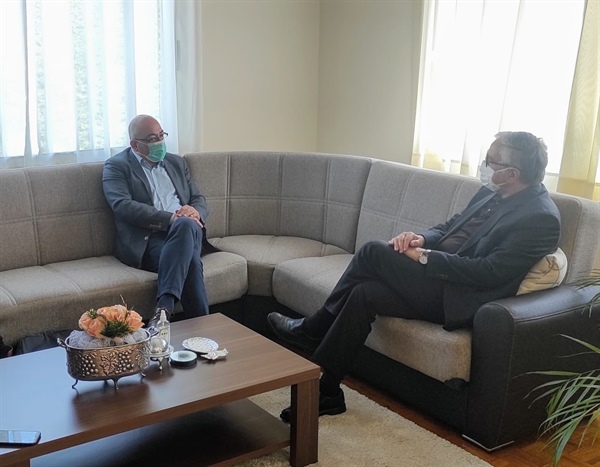 4.Cumhurbaşkanı Akıncı, ofisinde Kızılyürek’i kabul etti