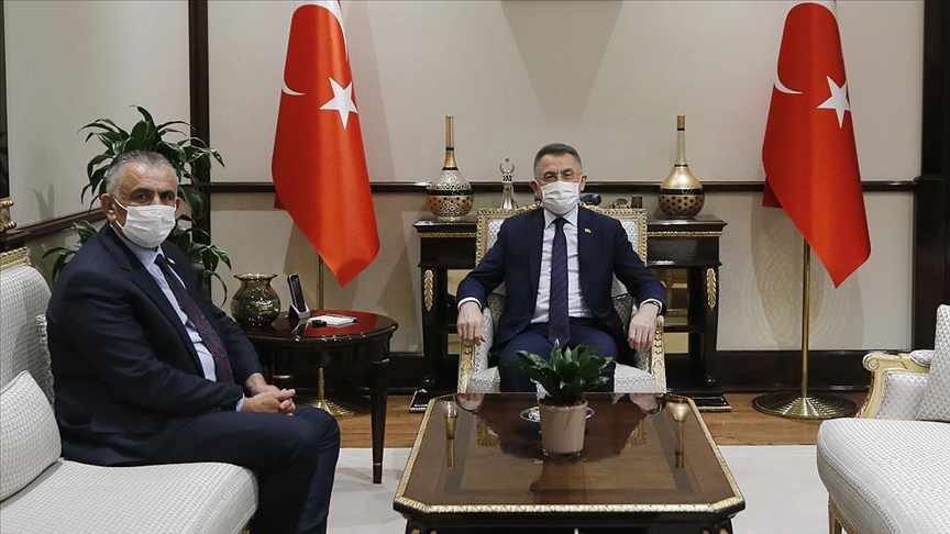 Çavuşoğlu, Oktay ile görüştü