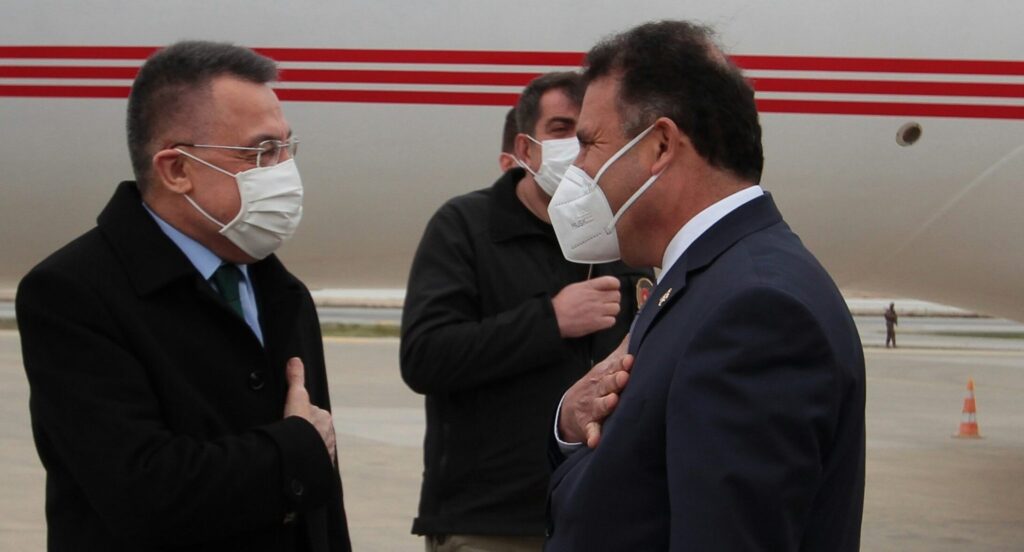 TC Cumhurbaşkanı Yardımcısı Oktay KKTC’de