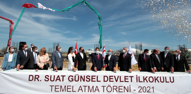 Dr. Suat Günsel Devlet İlkokulu’nun temeli atıldı