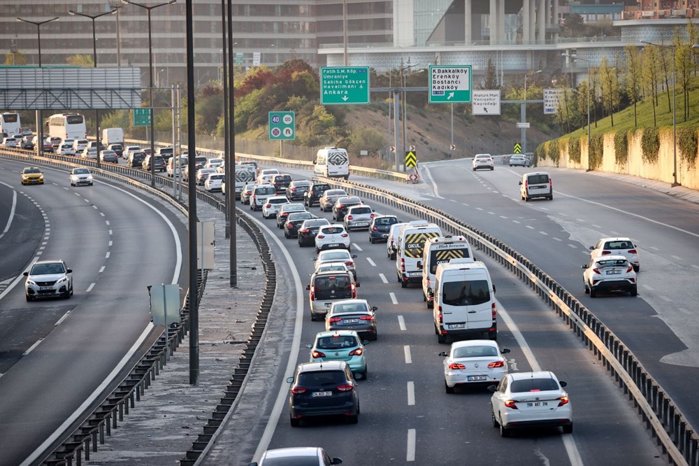 İstanbul’da trafik yoğunluğu artıyor