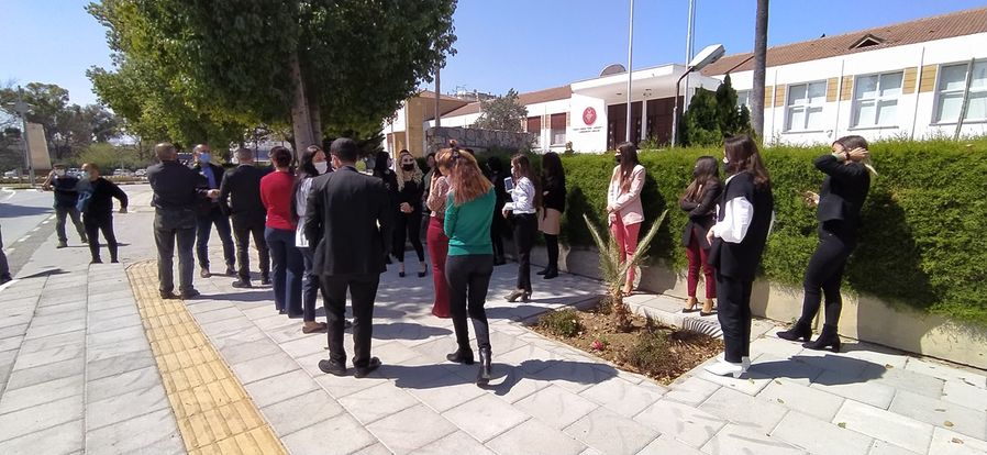 KTAMS Meclis’te grev yaptı