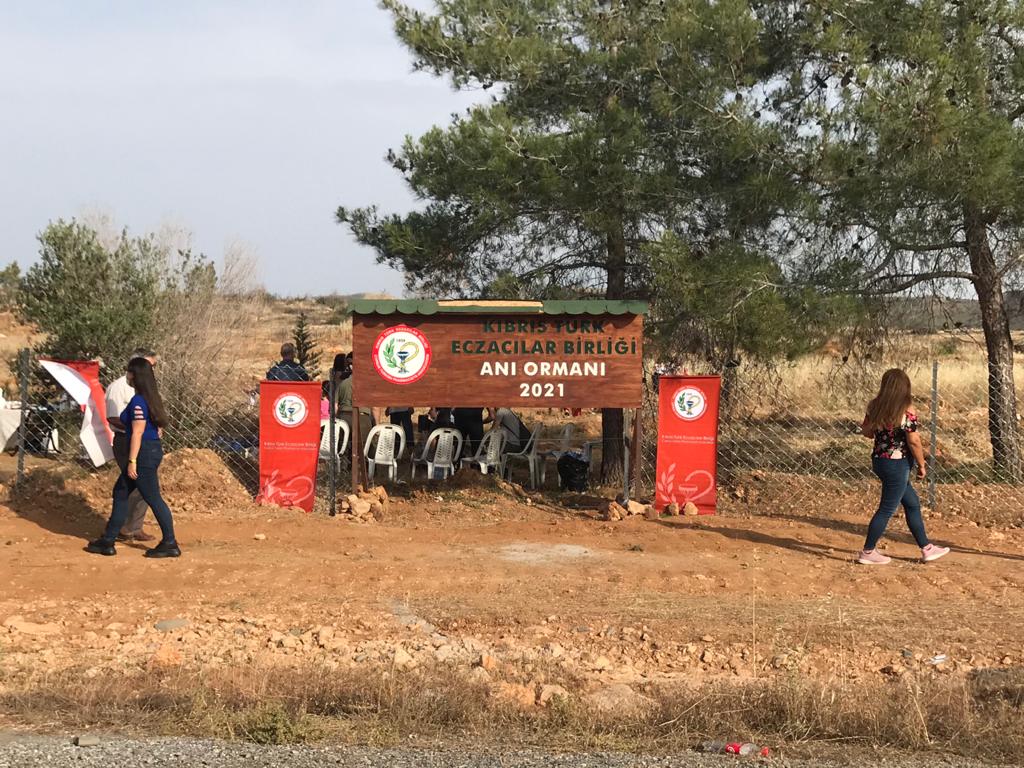 Eczacılar Birliği Anı Ormanı açılışı gerçekleştirdi