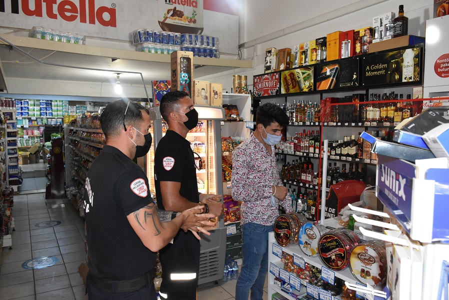 Girne’de kaçak ete müdahale