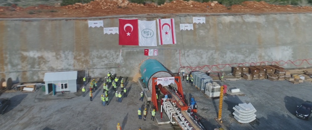 KKTC Sulamaları İletim Tüneli hizmete giriyor