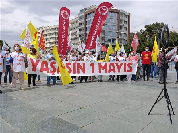 Türkiye’de salgın gölgesinde 1 Mayıs
