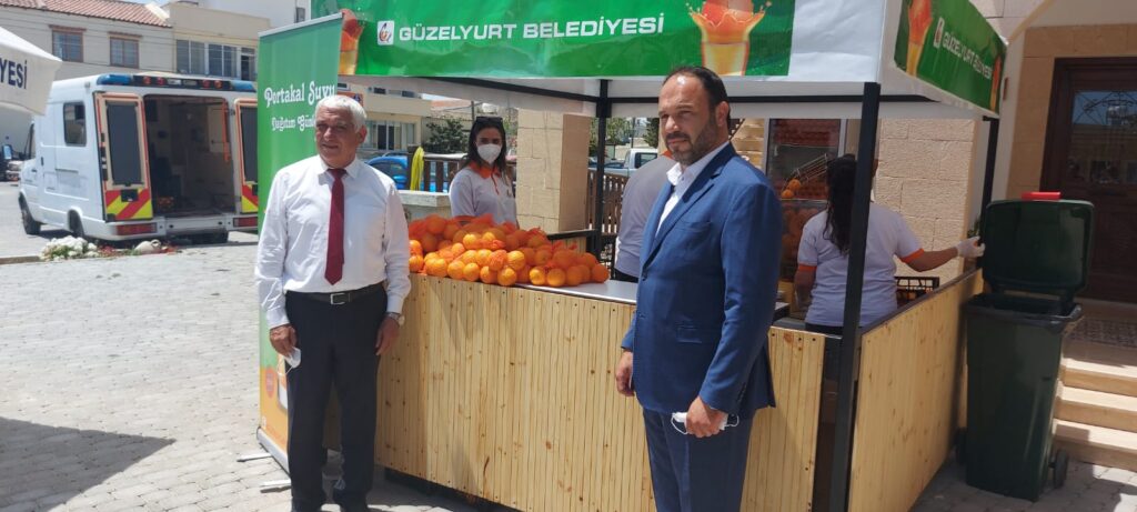 Özçınar: “Ülke genelinde yaklaşık 50 ton portakal ücretsiz dağıtılacak”