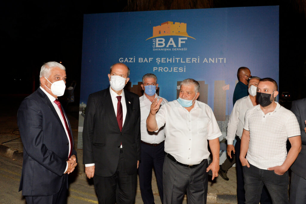 Cumhurbaşkanı Tatar ‘Gazi Baf Şehitleri Anıtı’ projesini inceledi